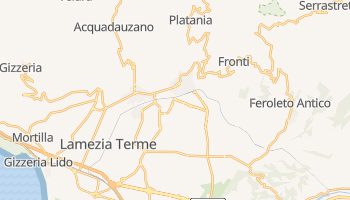 Lamezia Terme online map