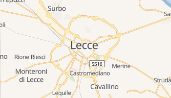 Lecce online map