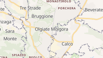 Olgiate Molgora online map
