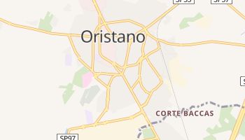 Oristano online map
