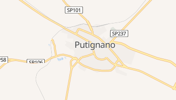 Putignano online map