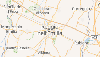 Reggio Emilia online kort