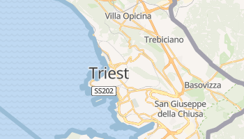 Trieste online map