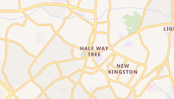 Half Way Tree online map