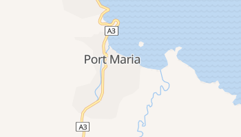 Port Maria online map