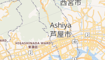 Ashiya online map