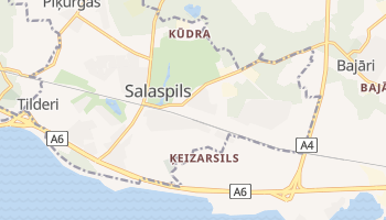 Salaspils online kort