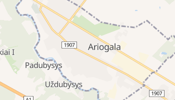 Ariogala online map