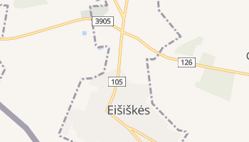 Eisiskes online map