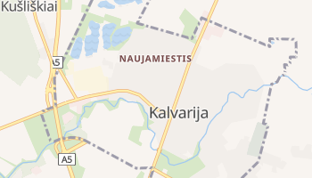 Kalvarija online map