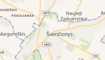 Svencionys online map