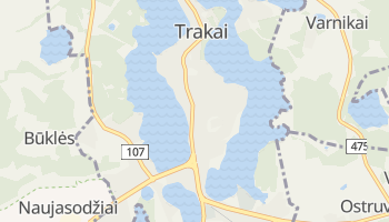 Trakai online map