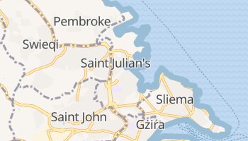 Saint Julians online map