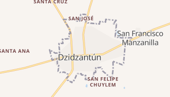 Dzidzantun online map
