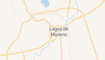 Lagos De Moreno online kort