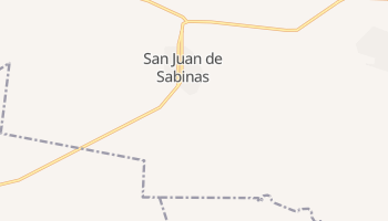 Sabinas online map