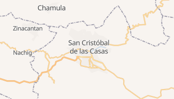 San Cristobal De Las Casas online kort