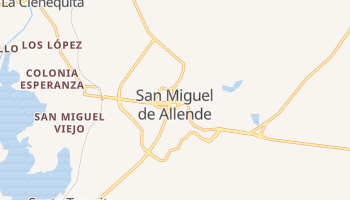 San Miguel De Allende online kort