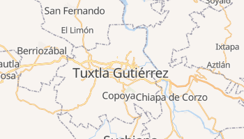 Tuxtla Gutierrez online map