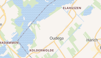 Oudega online map