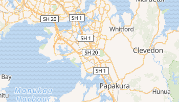Manukau City online map