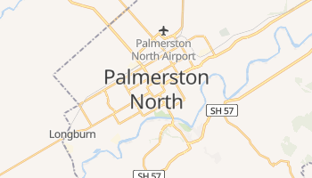 Palmerston North online kort