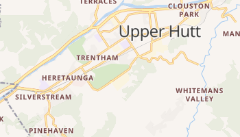 Upper Hutt online kort