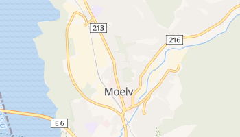 Moelv online map