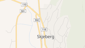 Skjeberg online map