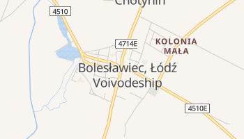 Boleslawiec online map