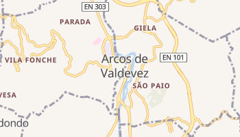 Arcos De Valdevez online map