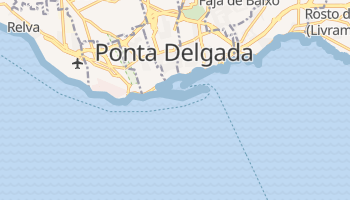 Ponta Delgada online kort