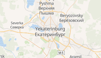 Ekaterinburg online kort