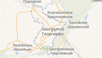Georgievsk online kort