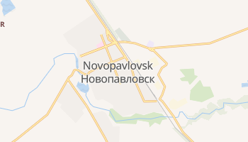 Novopavlovsk online kort