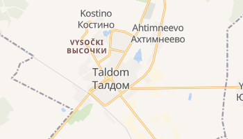 Taldom online map