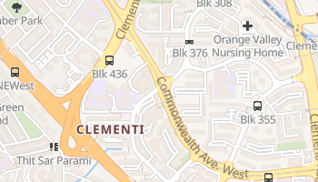 Clementi online map