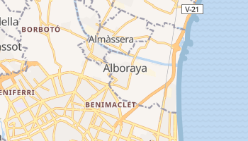 Alboraya online map