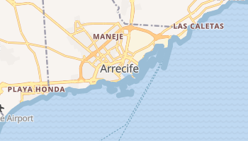 Arrecife online map