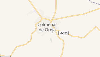 Colmenar De Oreja online map