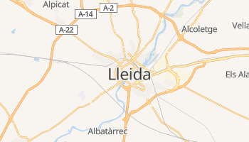 Lleida online kort