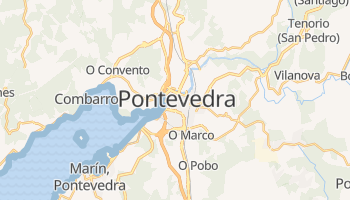 Pontevedra online map