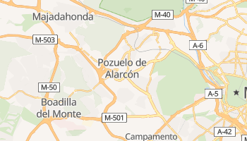 Pozuelo De Alarcon online map