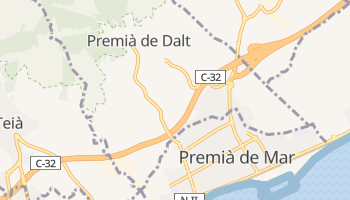 Premia De Dalt online map