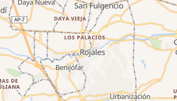 Rojales online map