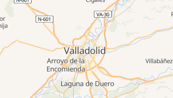 Valladolid online kort