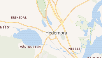 Hedemora online map