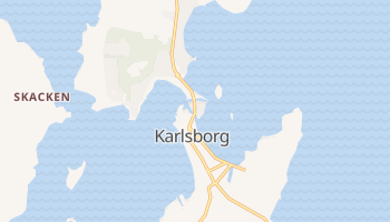 Karlsborg online kort