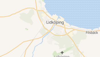 Lidkoping online map