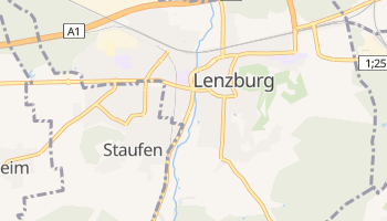Lenzburg online map